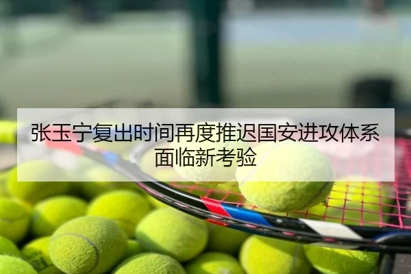张玉宁复出时间再度推迟国安进攻体系面临新考验